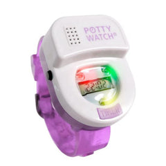 Potty Time Potty Training Watch purple front view helps establish routine reminders for toddlers.