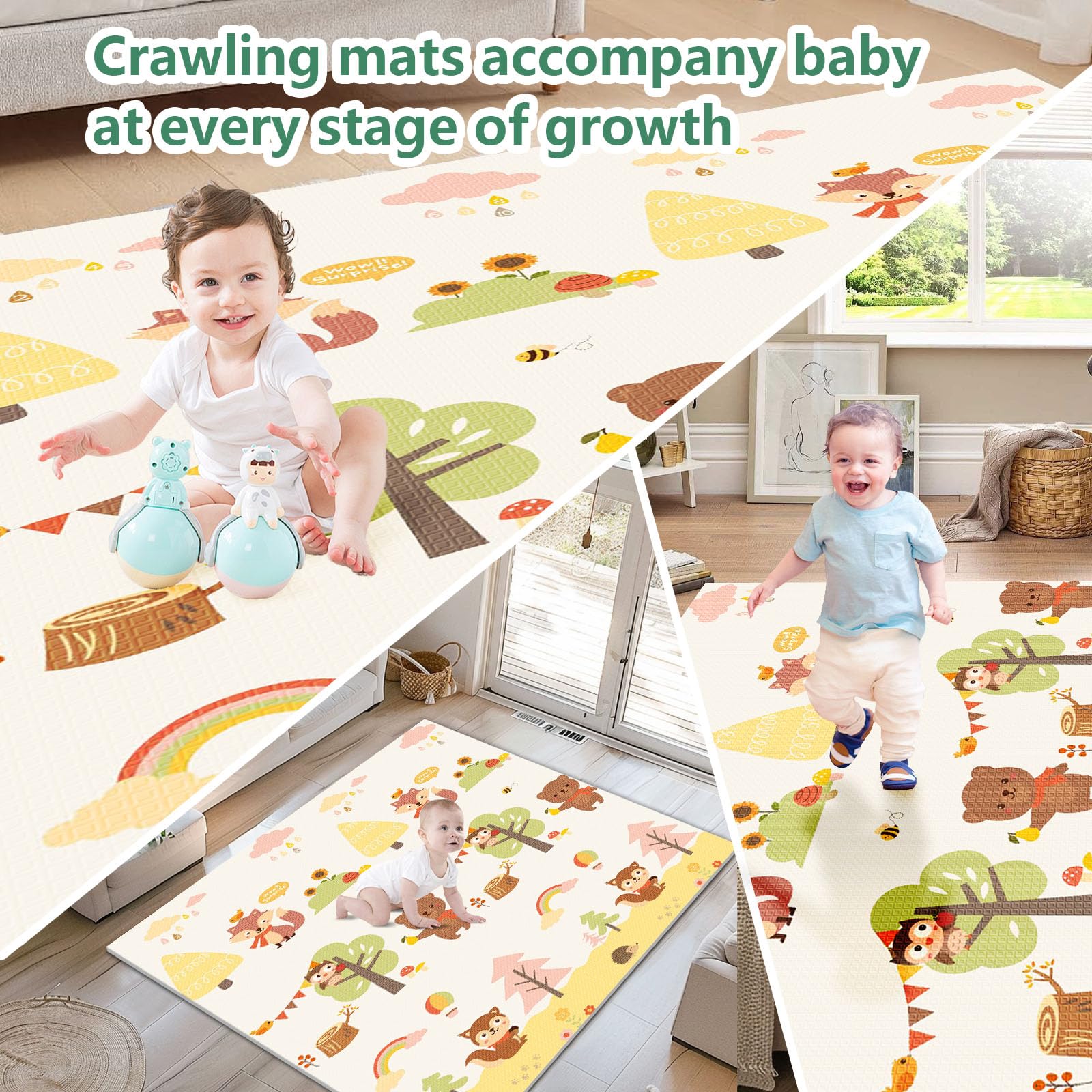 Poudee outdoor use for picnics and camping provides cushioned ground cover