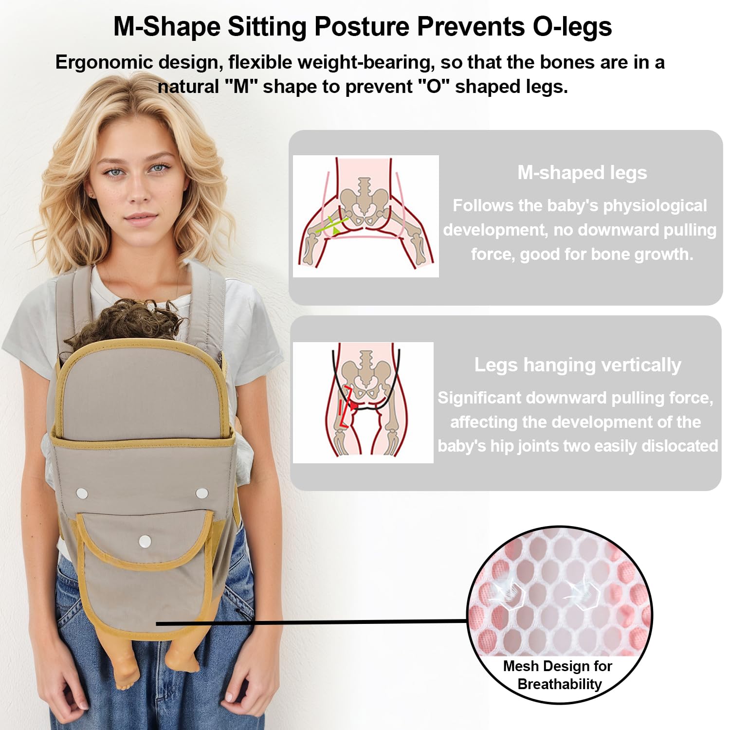 POVENK mesh close-up highlights breathable fabric and lightweight comfort
