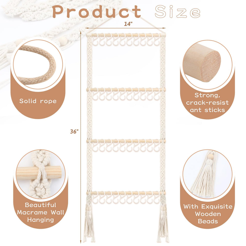 POVETIRE baby headband organizer close-up shows cotton canvas belt