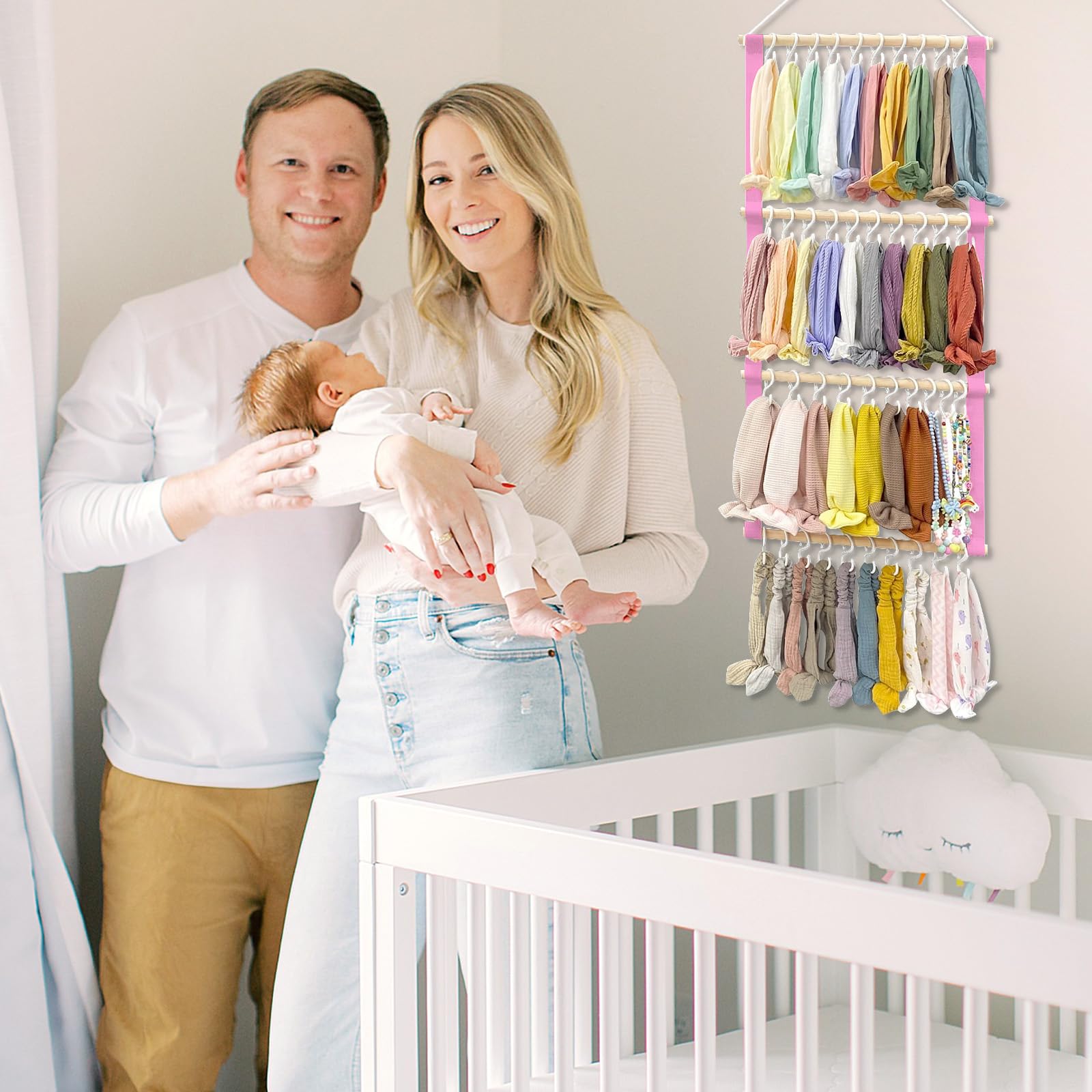 POVETIRE cotton canvas belt ensures smooth, durable storage for daily bows.