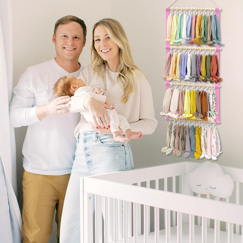 POVETIRE cotton canvas belt ensures smooth, durable storage for daily bows.