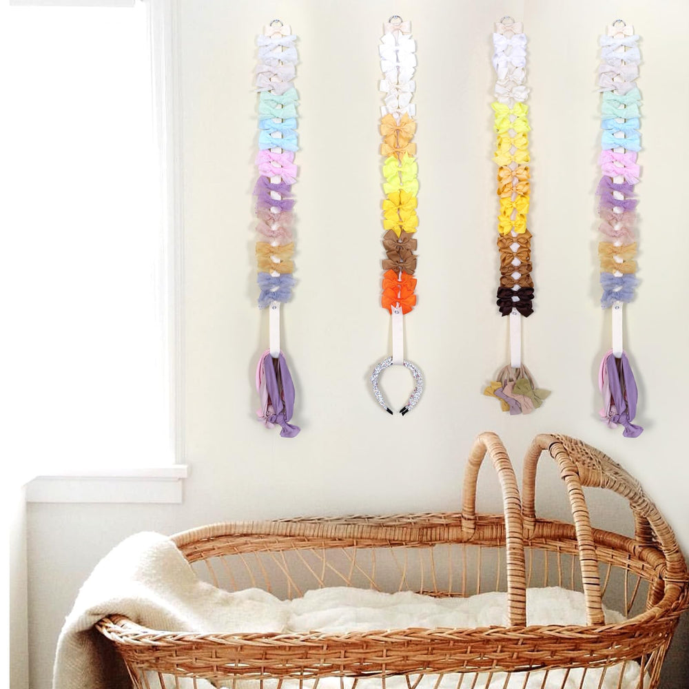 POVETIRE D-shaped hanging hook allows easy wall or door mounting.