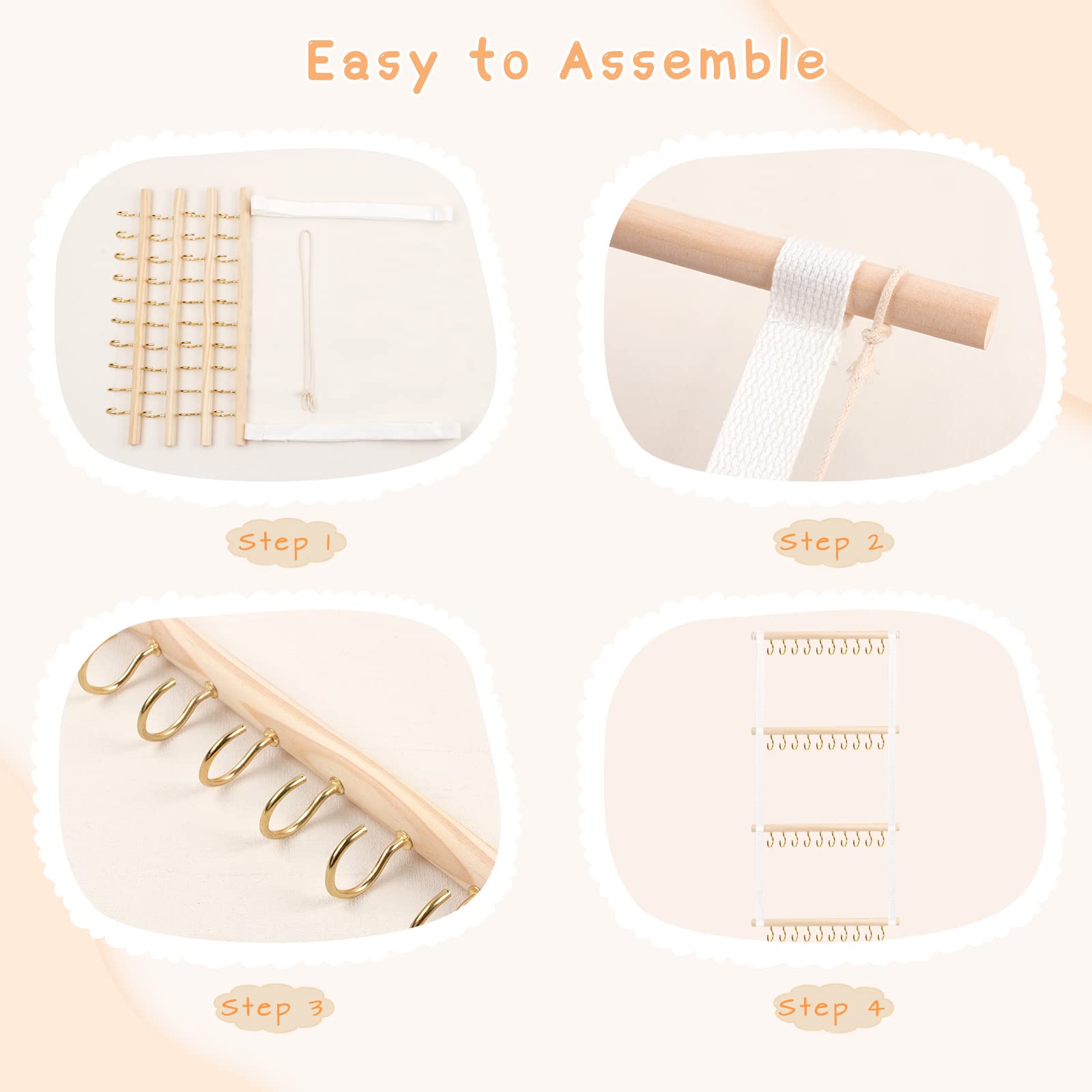 POVETIRE display-easy-grab helps busy parents find the right headband