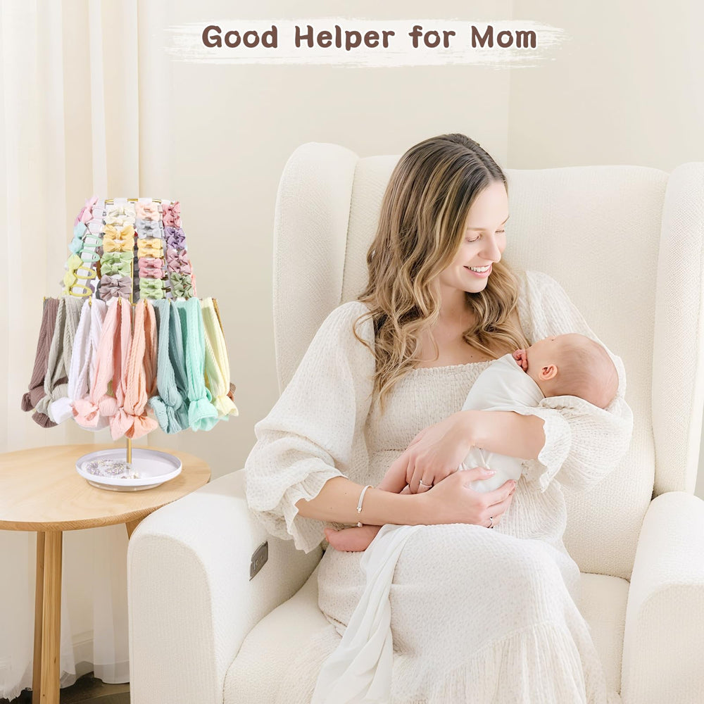 POVETIRE nursery dresser organizer fitting in a small space