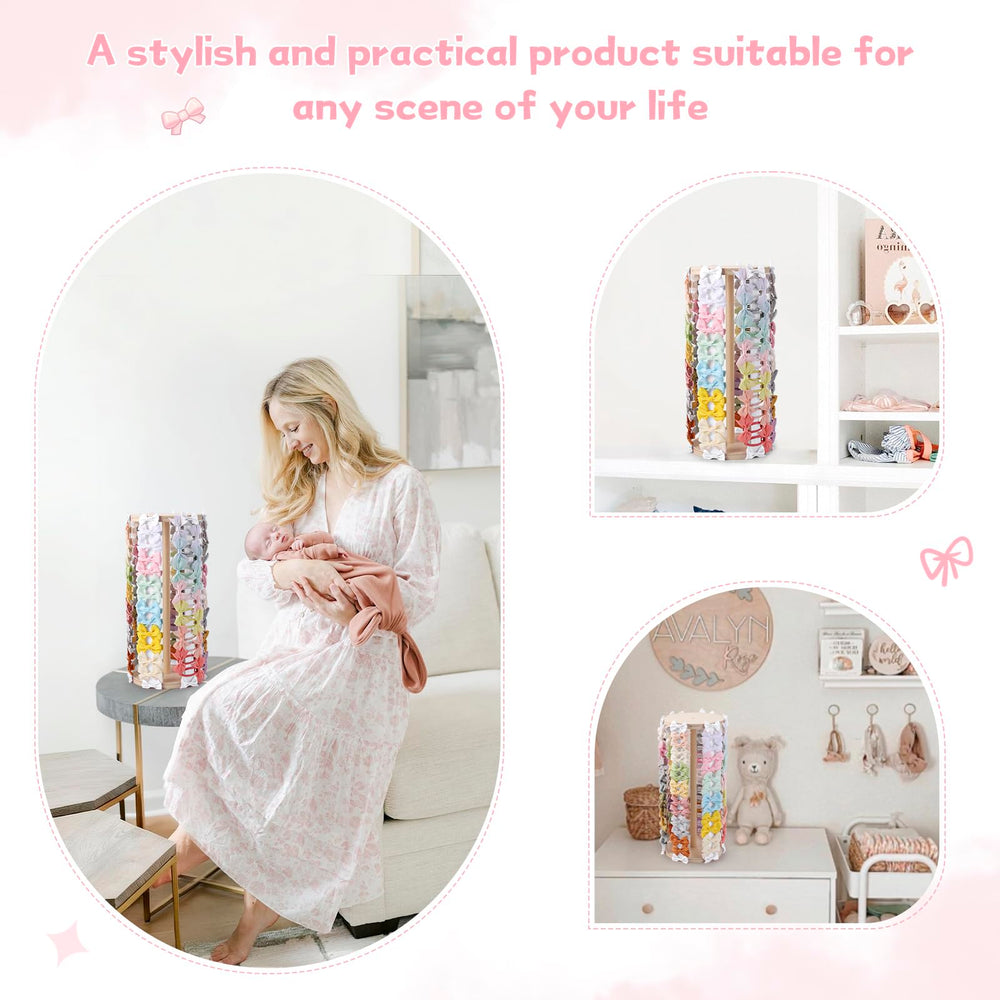 POVETIRE premium wooden bow organizer is durable for long-term use.