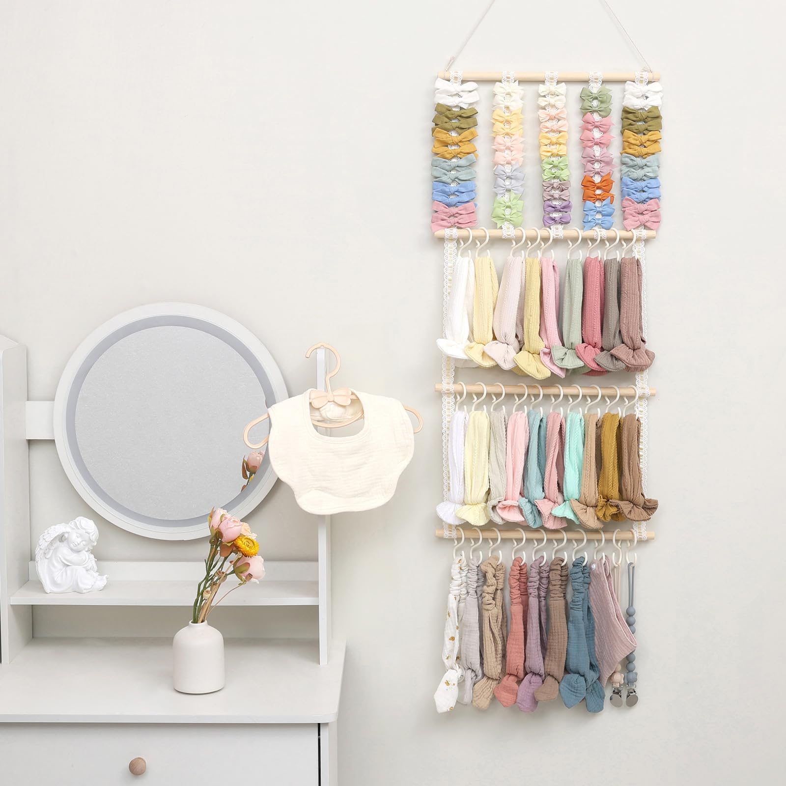 POVETIRE room decor display illustrating neat organization in a kid-friendly space