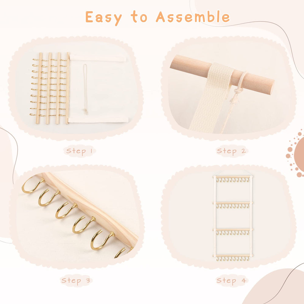 POVETIRE room-ready organizer suitable for bows, bibs, and jewelry