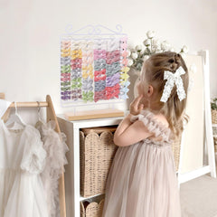 POVETIRE wooden base with elegant design adds charm to nursery decor.
