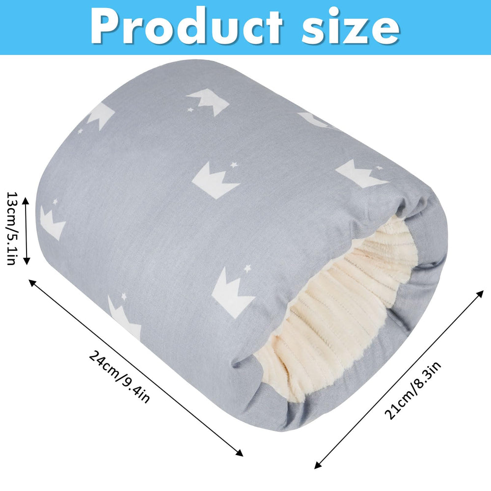 Povkufii Arm Pillow Travel-Compact offers portable feeding support on the go.