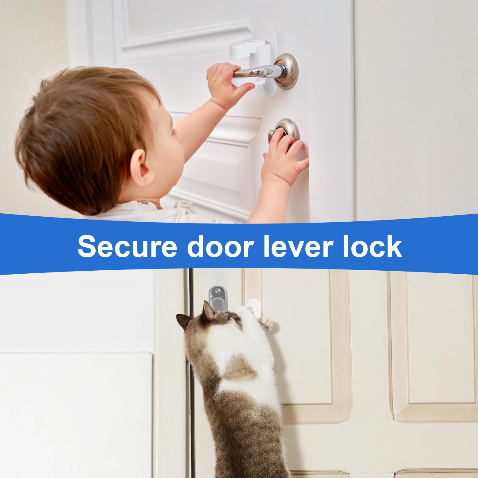 Povtulu easy installation with no tools required for doors.