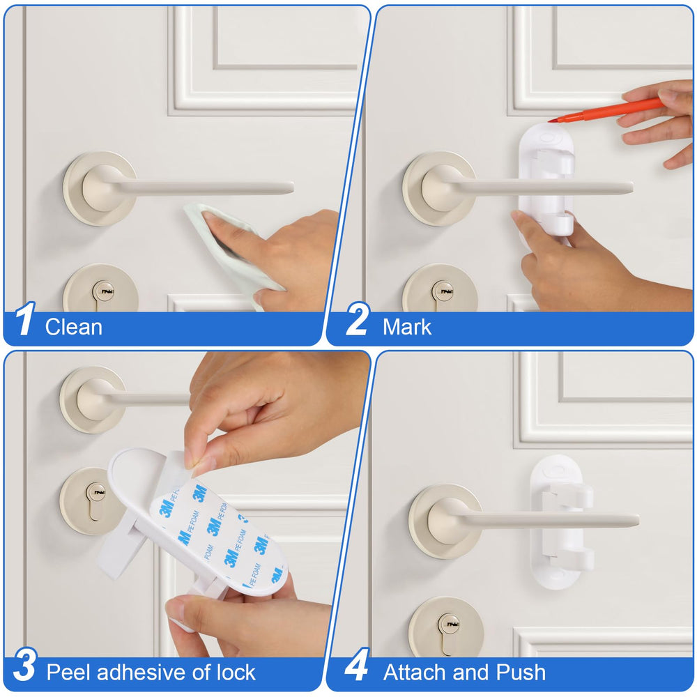 Povtulu lever lock keeps pets indoors while doors stay accessible.