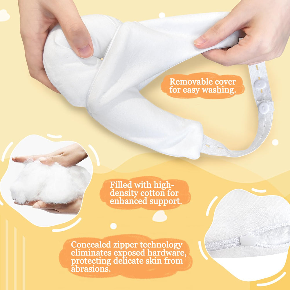 POWYS dual-wearing-across-underarm provides stability for crawling and play.