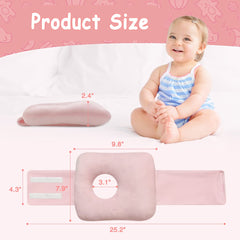 POWYS G Tube Pillow adjustable belt enables a custom fit for growing babies.