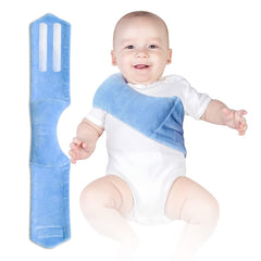 POWYS Torticollis Pillow infant front view shows gentle head support for daily comfort.