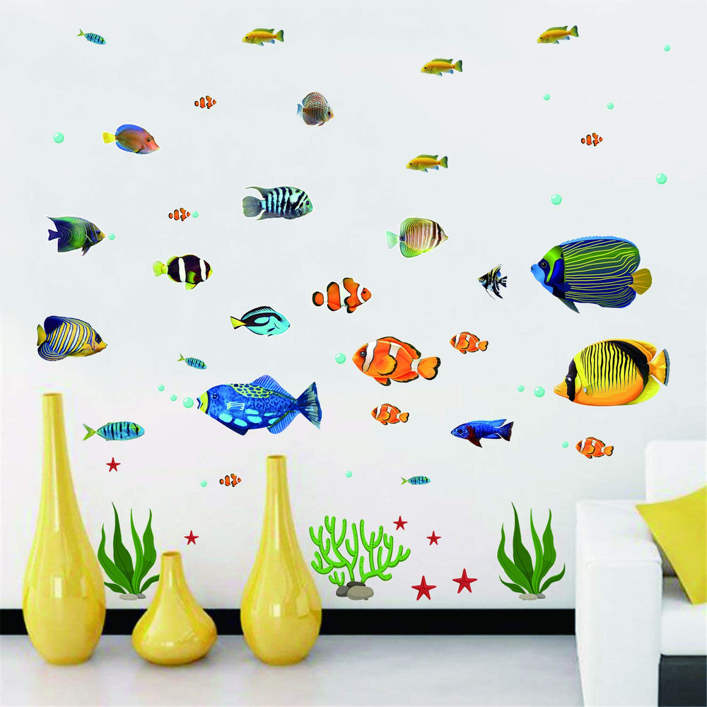 Prabahdak PVC wall stickers for kids' rooms—eco-friendly and durable.