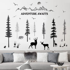 Prabahdak rabbit wall decal offers whimsical touch and imaginative backdrop for kids.