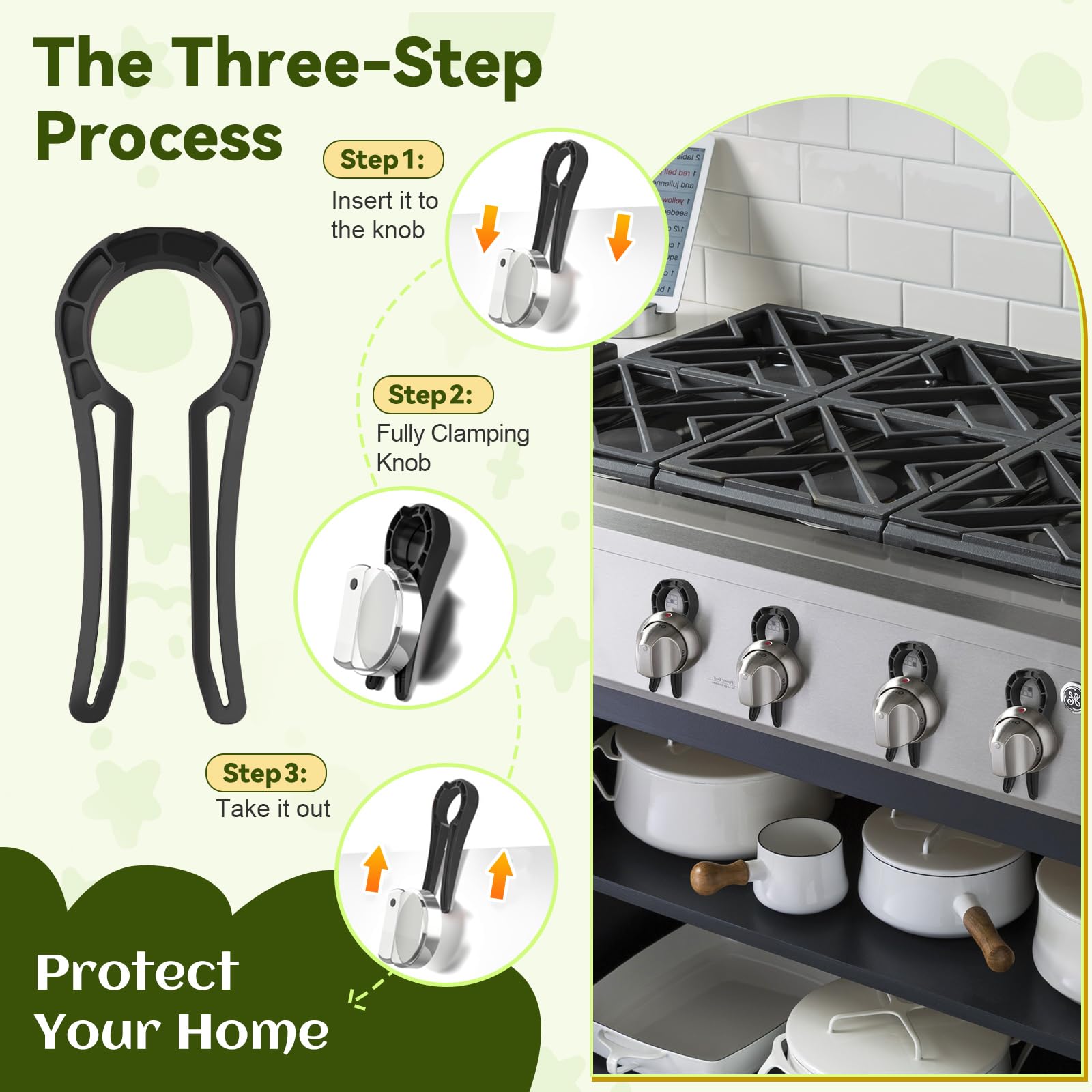PRANITE childproof kitchen solution for safer cooking area