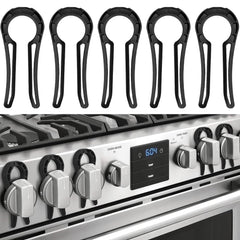 PRANITE gas stove knob locks 5-pack protects family from accidental activation