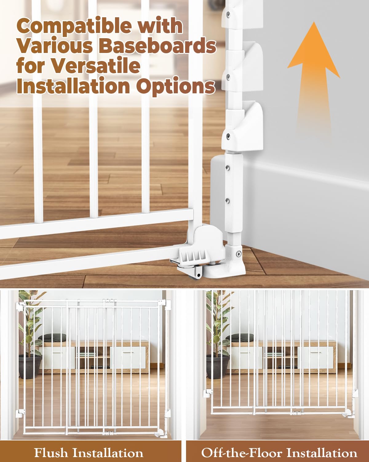 Pravoluxmax durable steel construction provides long-lasting safety in high-traffic homes