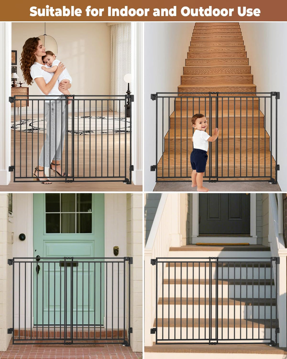 Pravoluxmax indoor-outdoor-use fits doors, decks, and entryways.