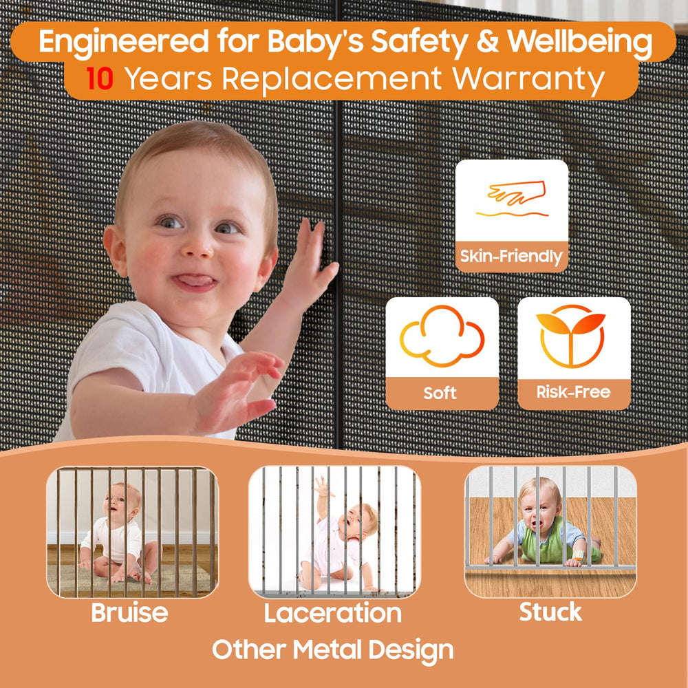Pravoluxmax one-handed operation shown with baby nearby for hands-free use