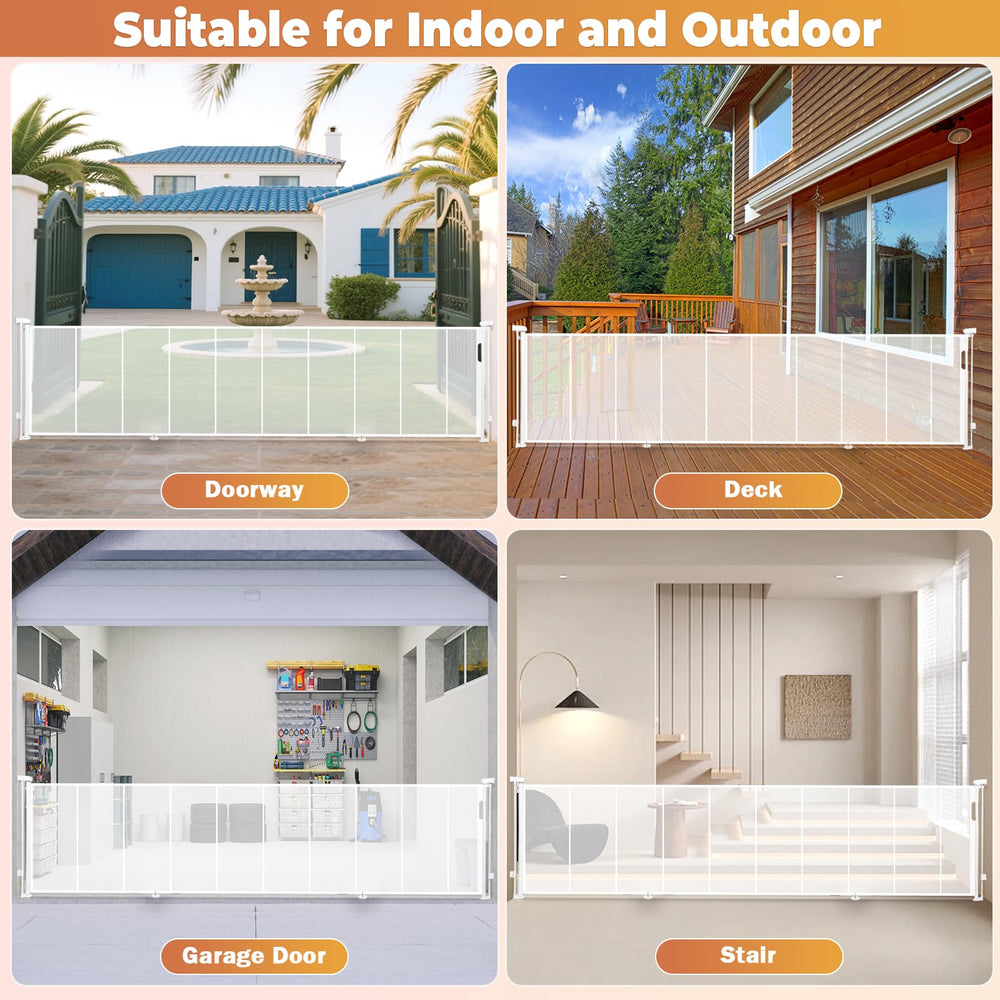 Pravoluxmax safety gate extends long openings while remaining lightweight and user-friendly.
