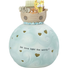 Precious Moments 201441 globe and wave backdrop creates calming bedtime ambiance.