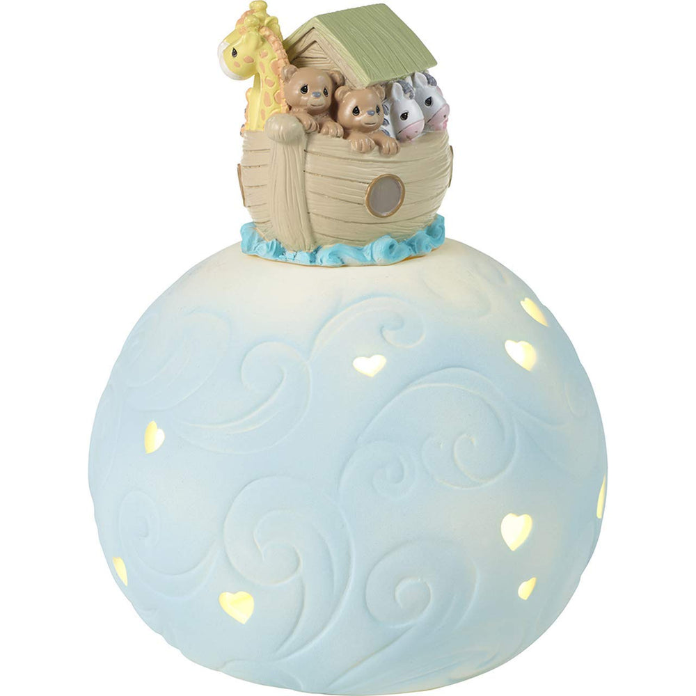 Precious Moments 201441 hand-painted resin-porcelain finish adds timeless heirloom charm.