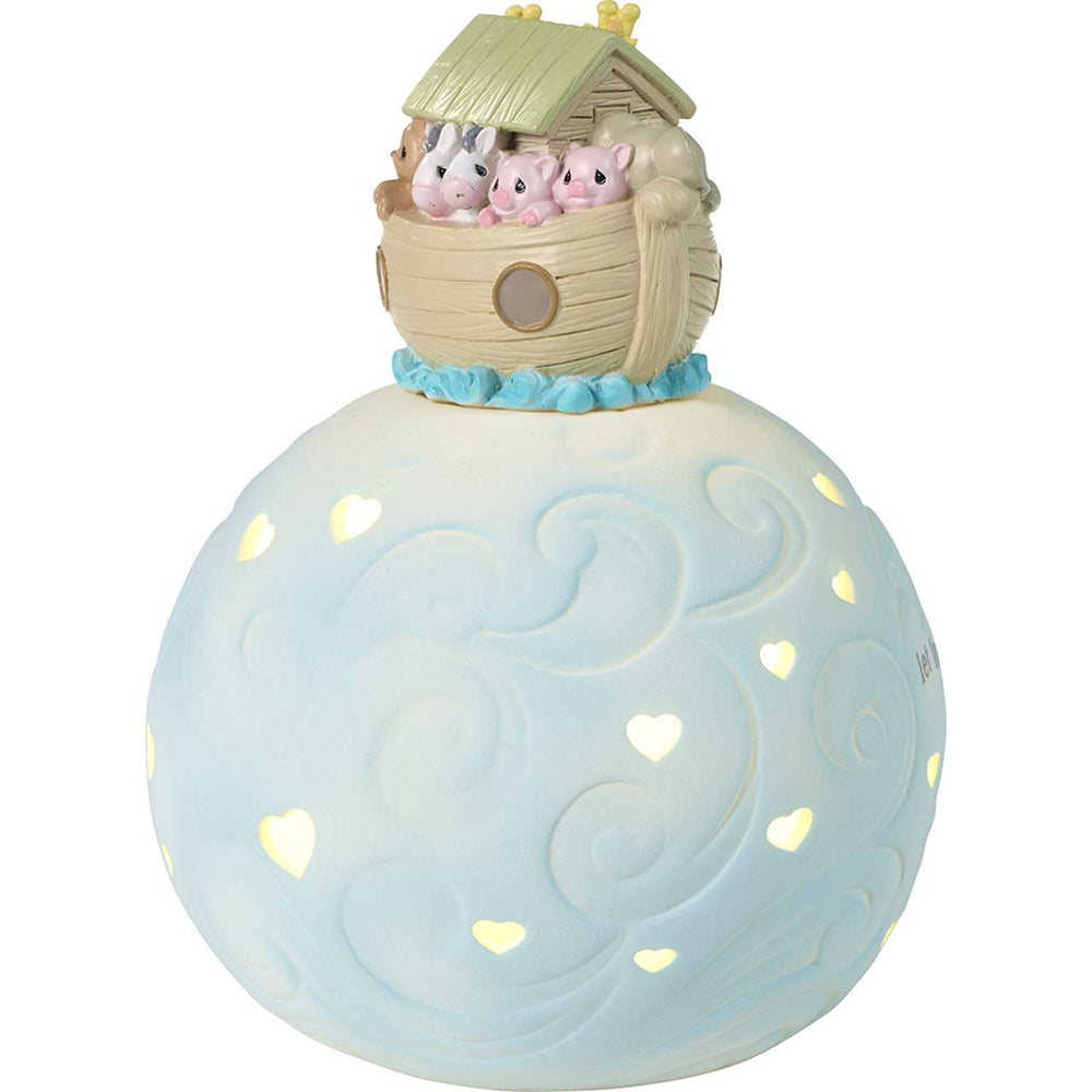 Precious Moments 201441 baby-room soft glow supports nightly routines.