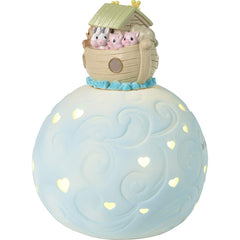 Precious Moments 201441 baby-room soft glow supports nightly routines.