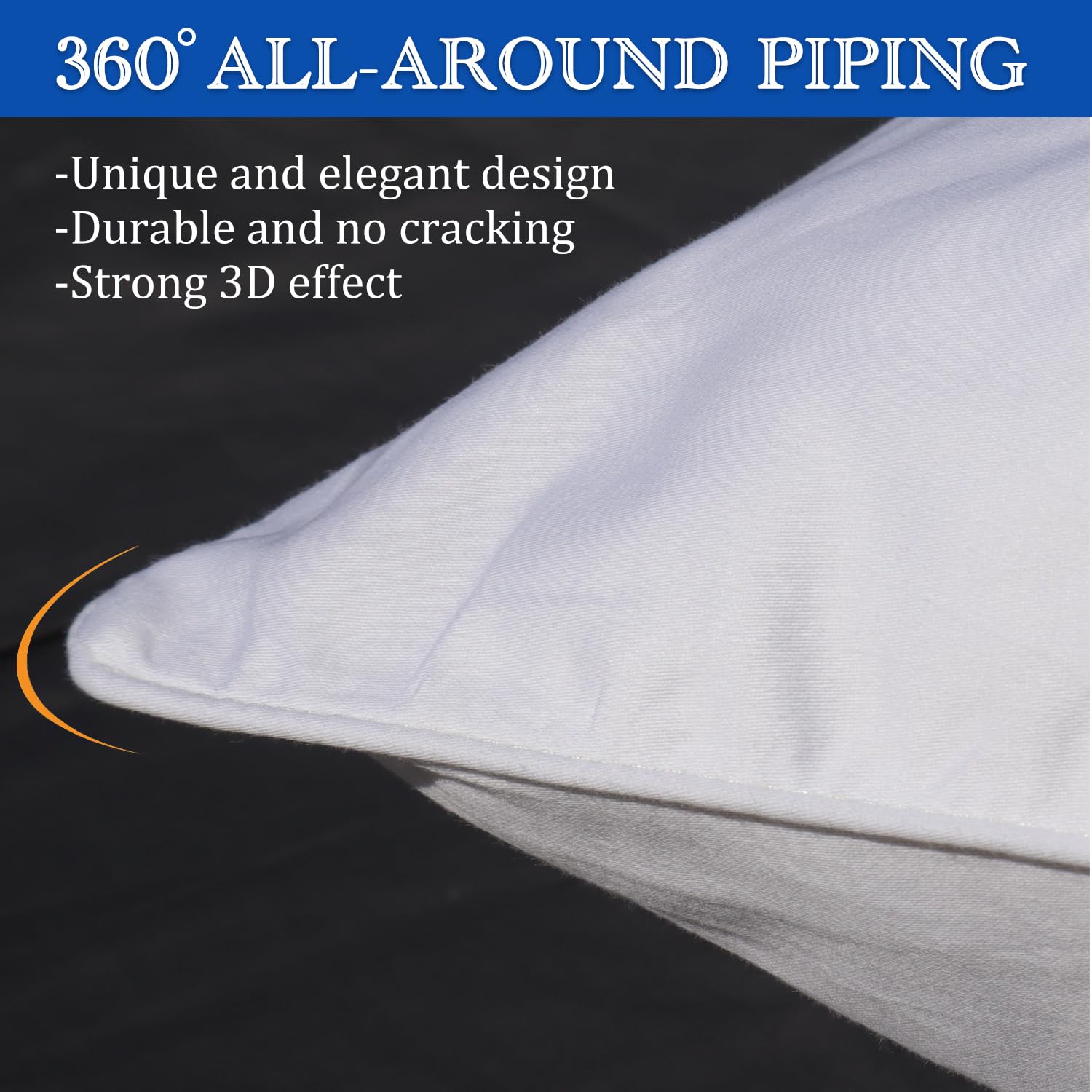 Precoco organic percale fabric close-up emphasizes breathable, soft weave.
