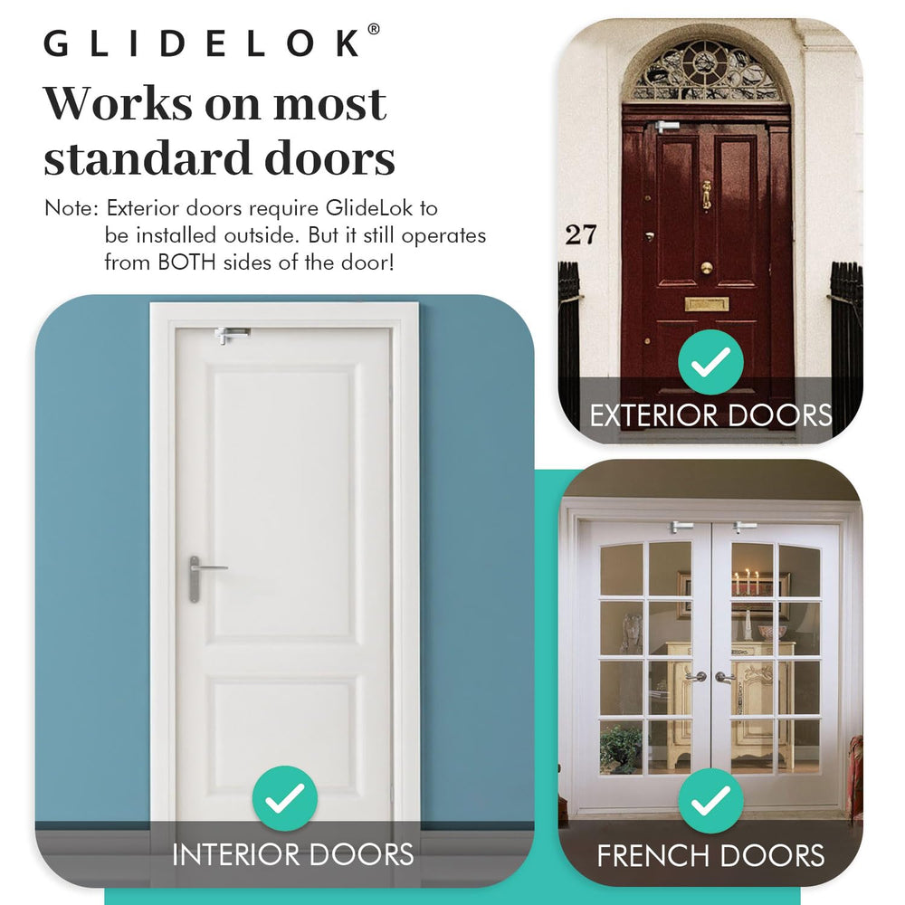 Predictable Solutions GlideLok solid metal construction resists flex and wear.