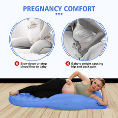 PregSpag electric pump enables easy inflation for quick setup.