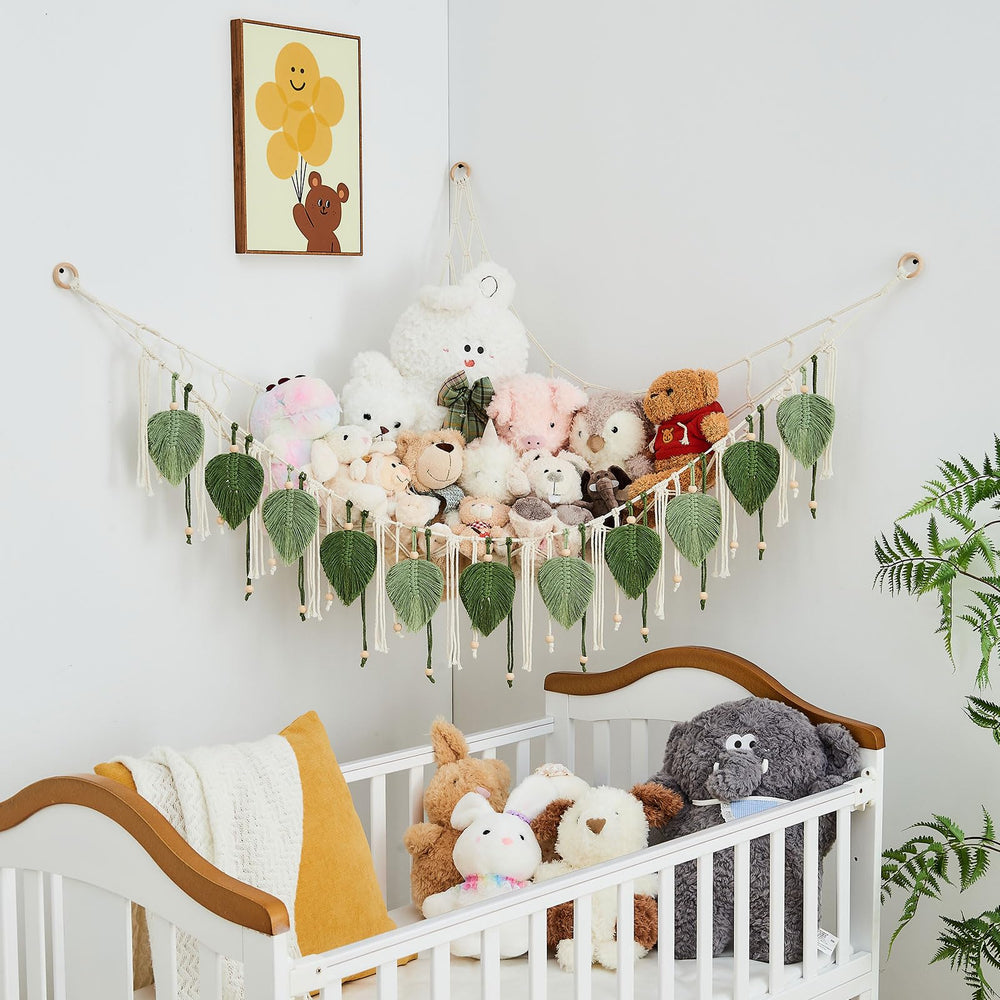 Pretty Jolly macrame hammock sage avocado green finish complements boho spaces.
