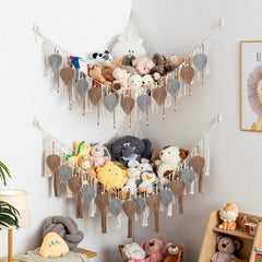 Pretty Jolly Macrame Hammock installation hooks, quick wall setup in minutes.