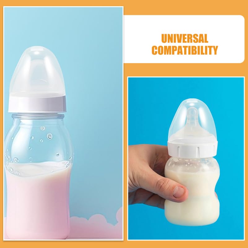 PRETYZOOM protective lids keep nipples clean between uses.