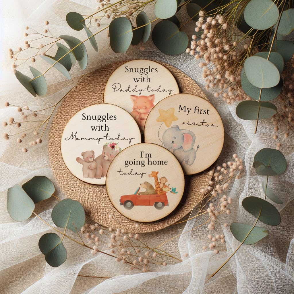 Prezzeluna NICU baby keepsake images ideal for gifting NICU moms.