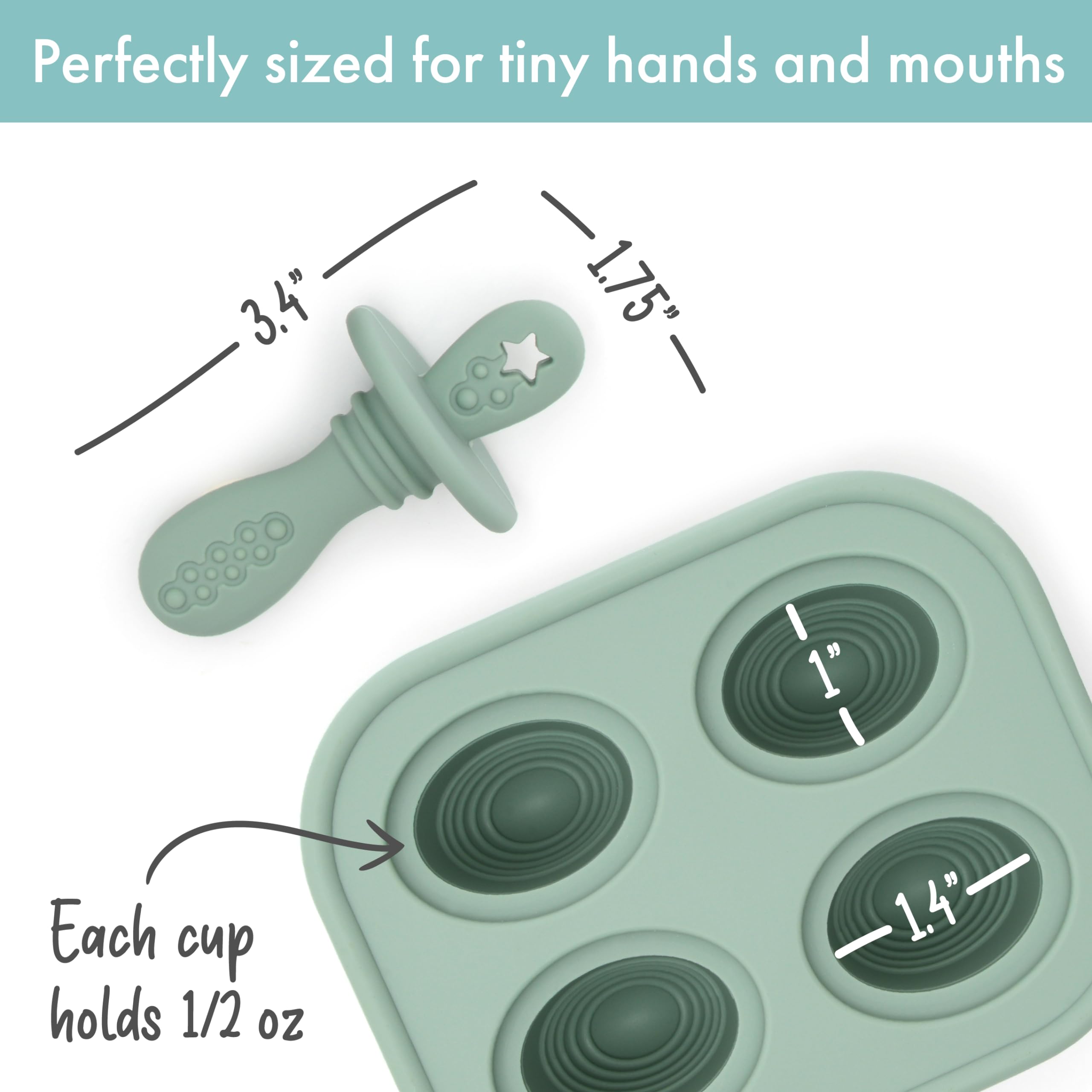 PrimaStella first-stage feeding mold for 4+ months solids