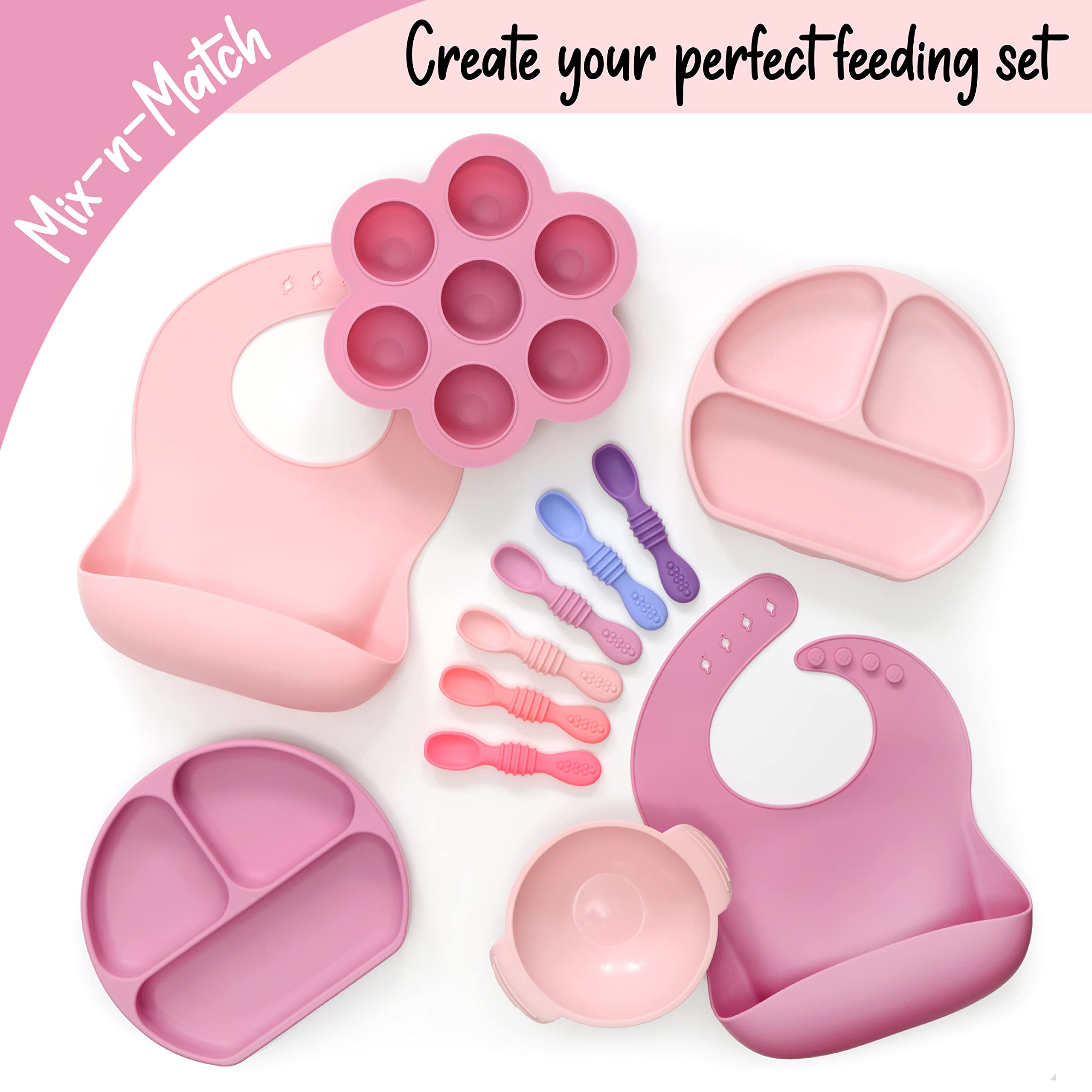 PrimaStella suction-base bowl on high chair reduces spills during busy feeding moments.
