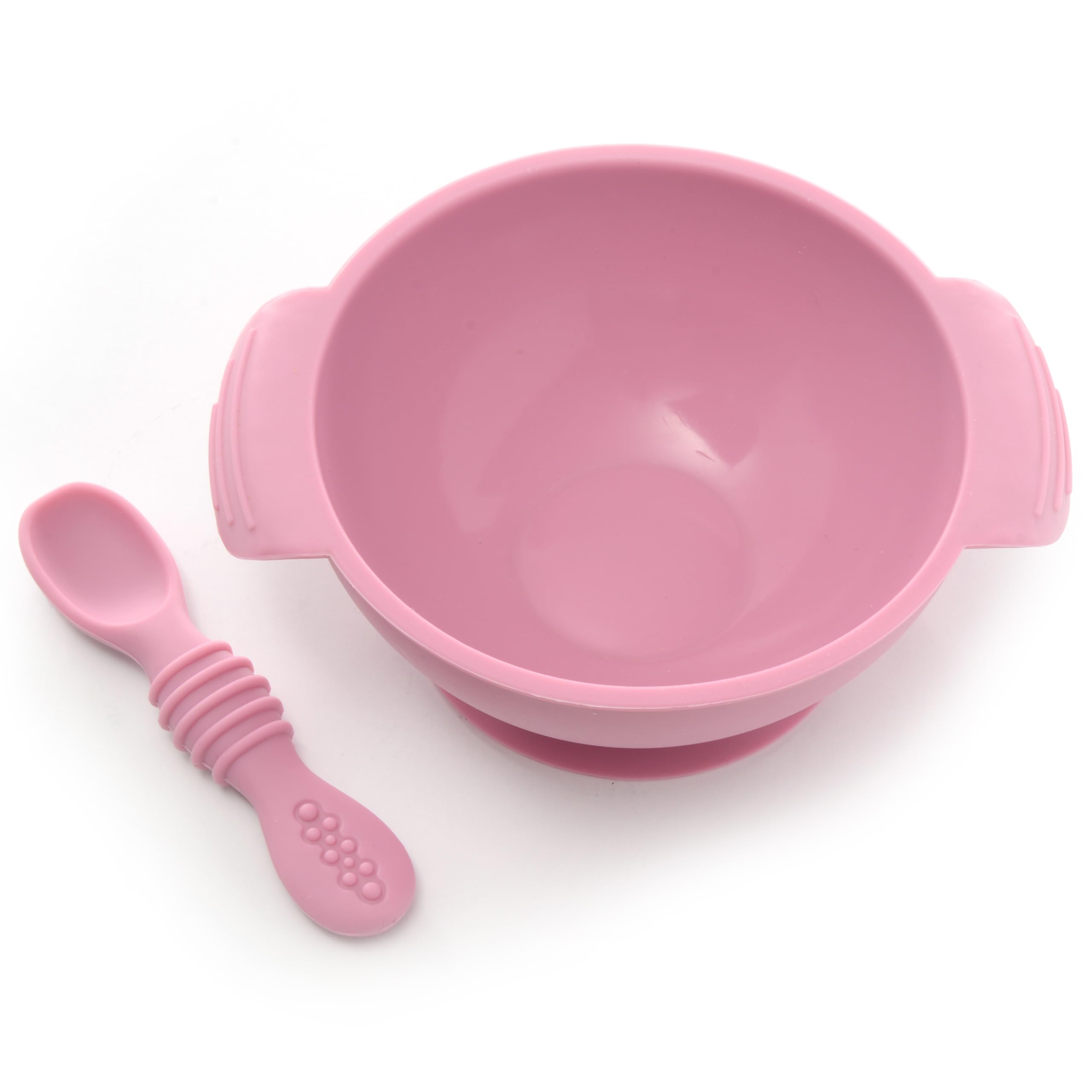 PrimaStella unbreakable bowl with suction base keeps meals steady for mess-free feeding.