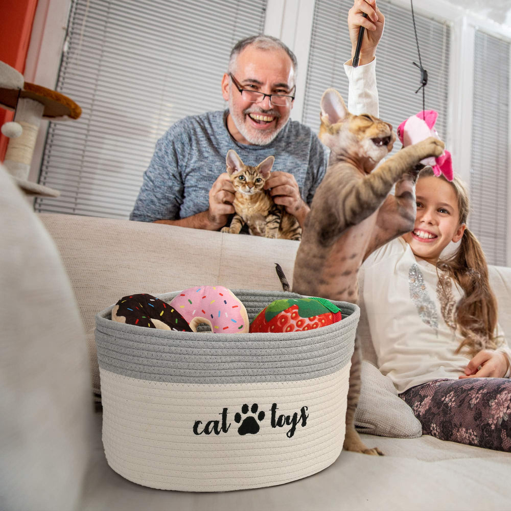 PrimePets basket folded flat bottom shows easy storage when not in use