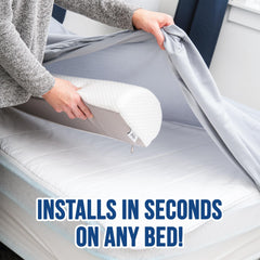 Primica bed bumpers foam detail highlights durable hypoallergenic construction