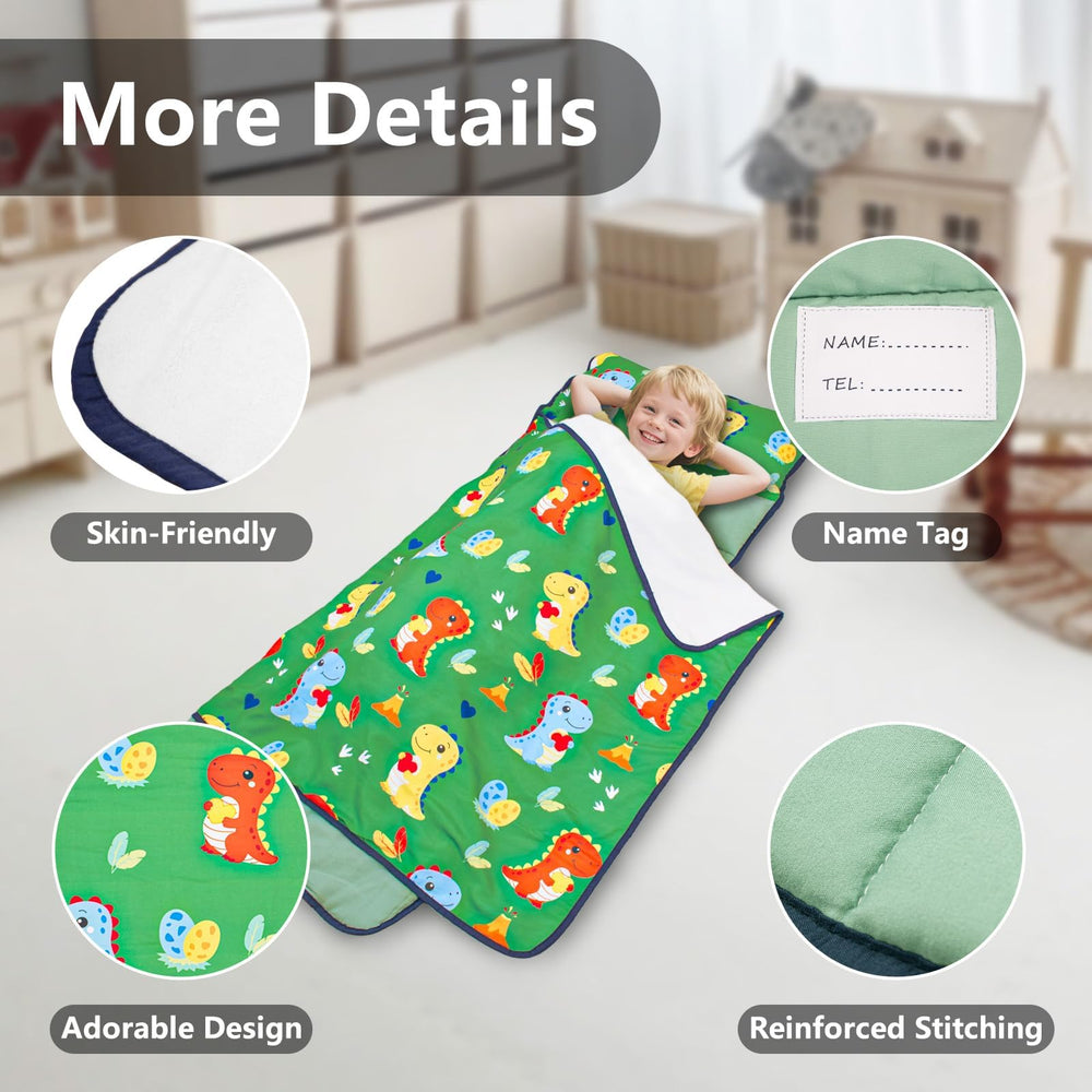 PRIMLECT machine-washable nap mat ready for quick cleanup.