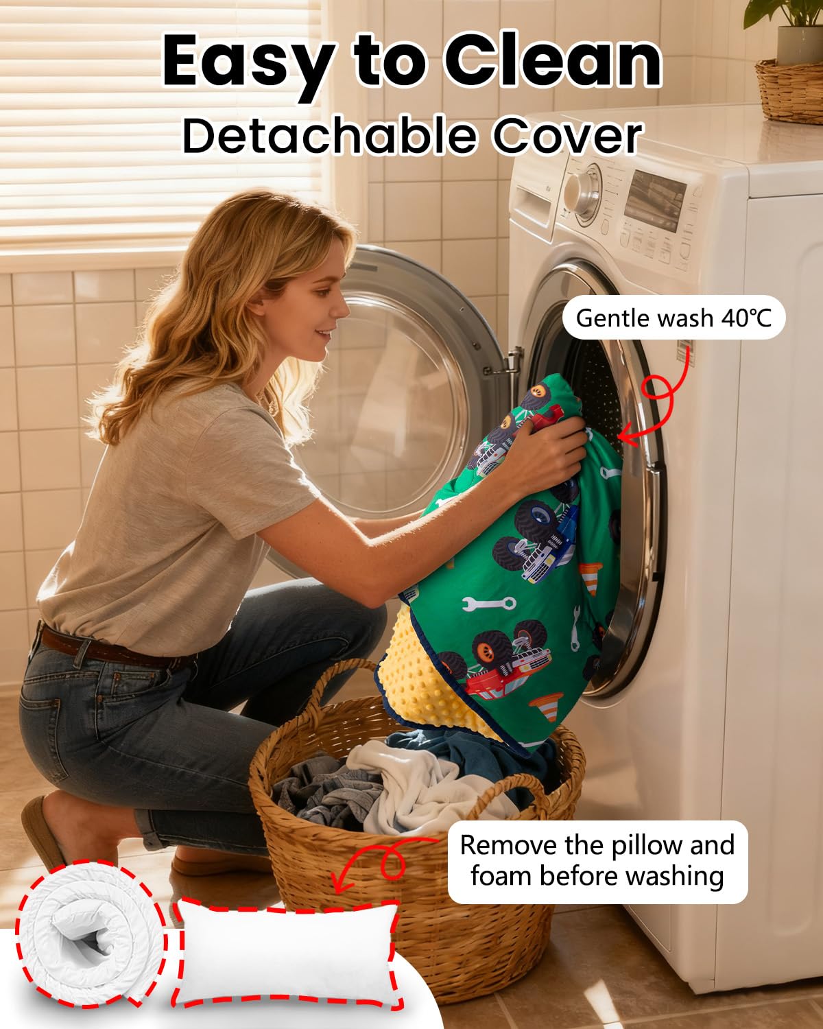 Primlect nap mat soft minky blanket adds extra warmth and cuddliness
