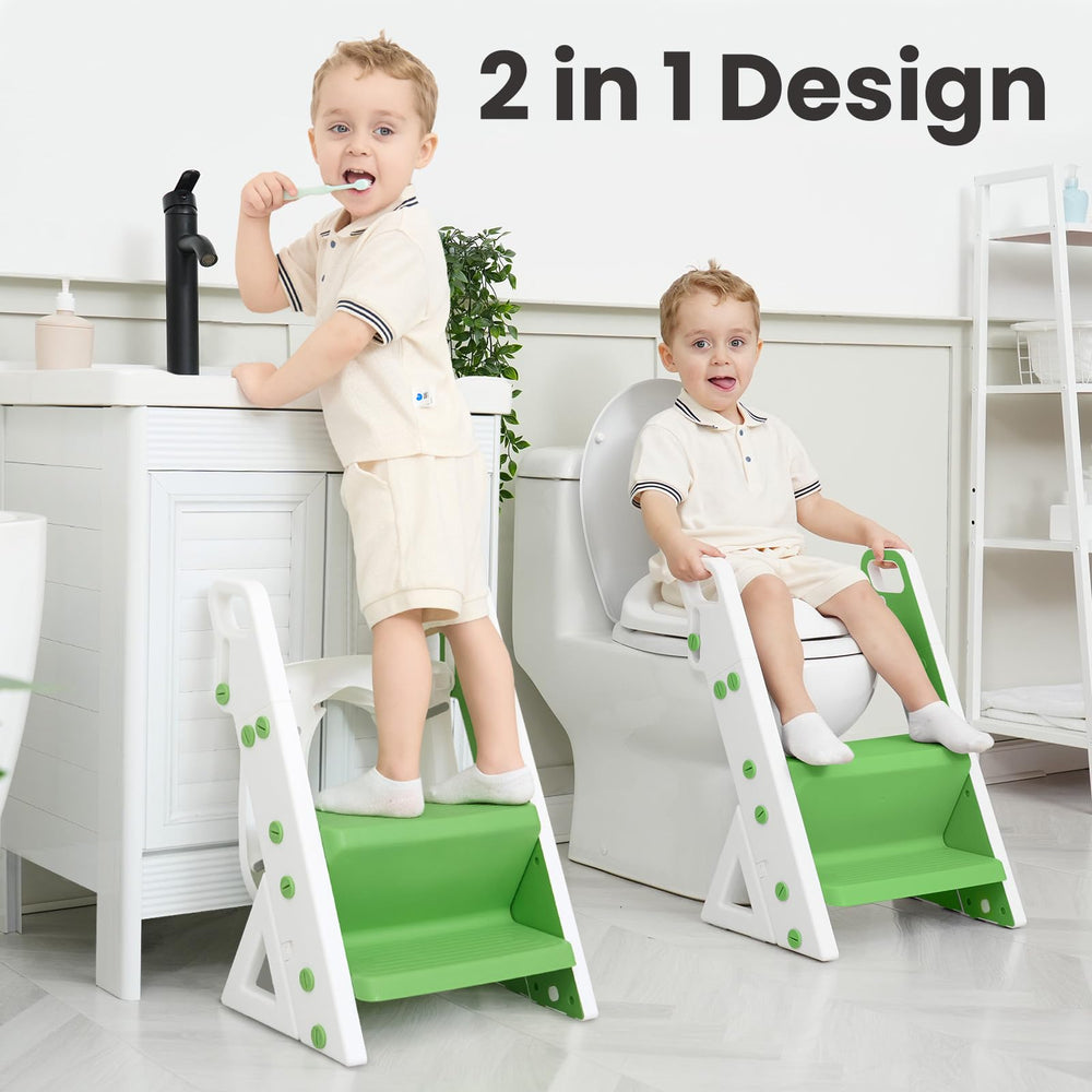 PRIMLECT potty seat adjustable step with two heights for growing toddlers