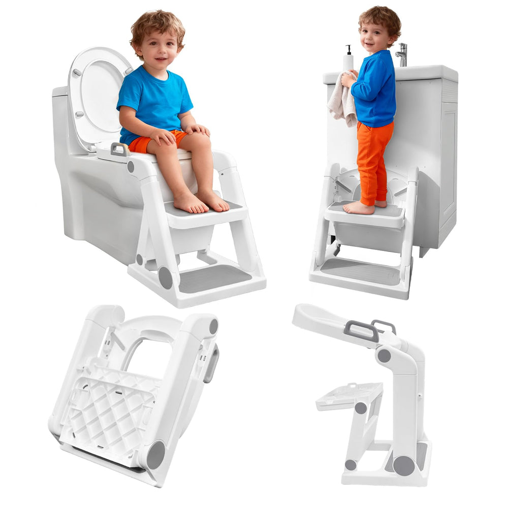 Primlect potty seat stability demonstrates secure toddler seating during training.