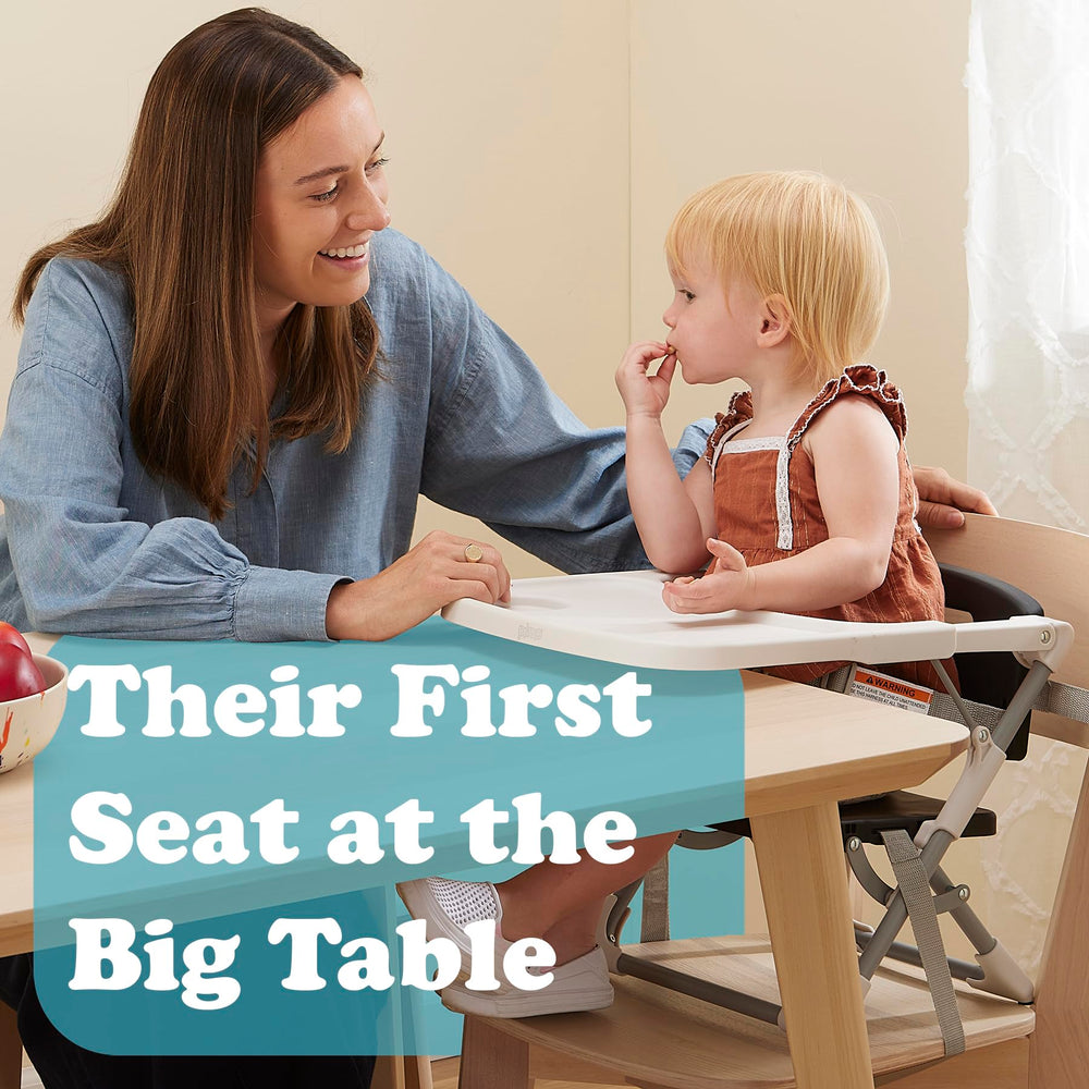 PRIMO PrimoBaby SproutSeat 3-point harness keeps baby secure during meals