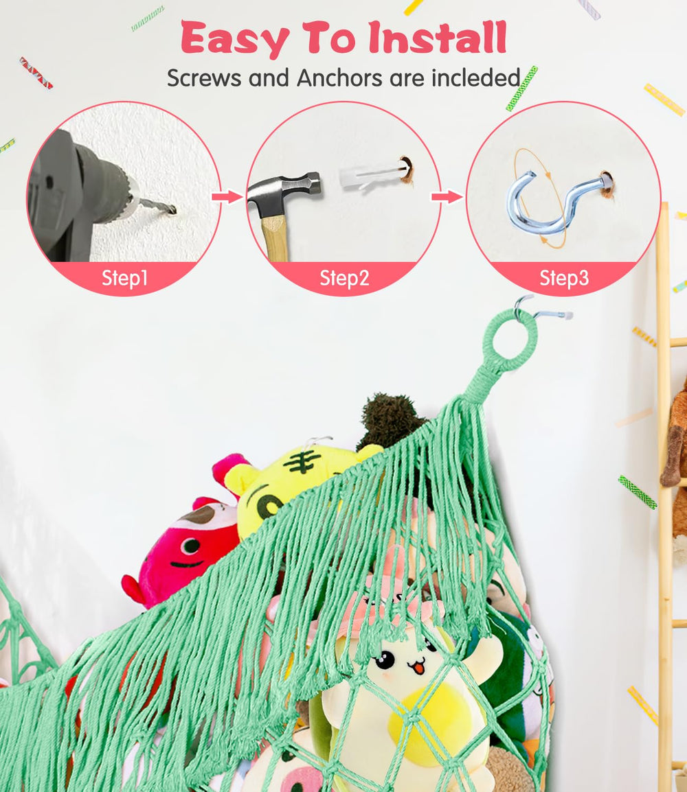 PrimZooty easy install with included hooks and anchors for quick setup