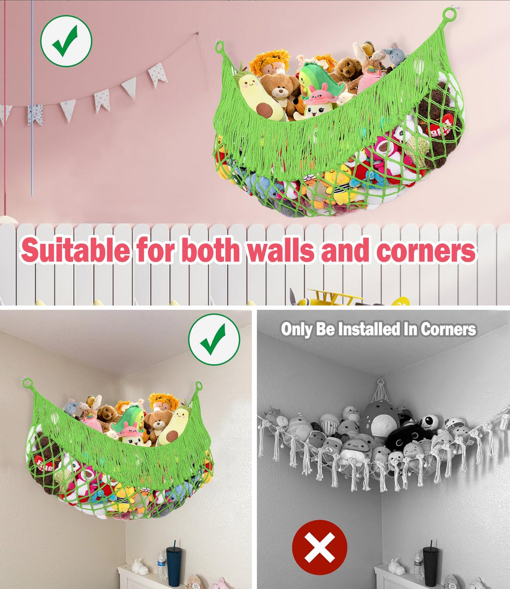 PrimZooty heavy cotton cord ensures durable toy storage.